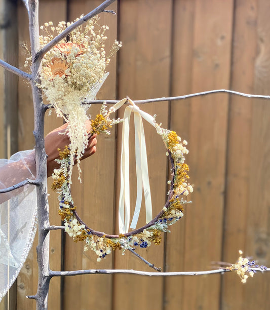 Ella floral crown